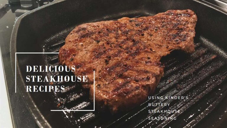 Kinder’s Buttery Steakhouse Seasoning Recipes: Unleashing Flavor